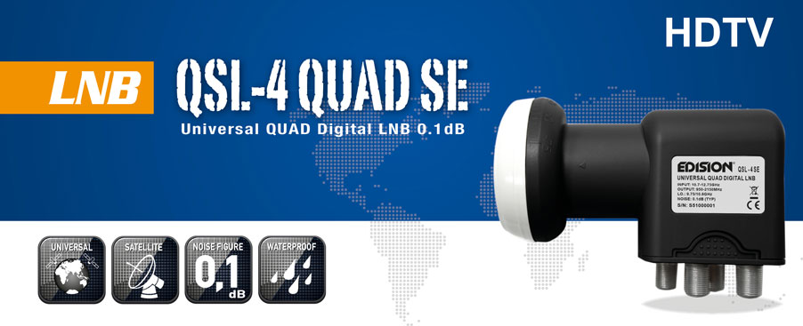 LNB QSL-4 QUAD SE