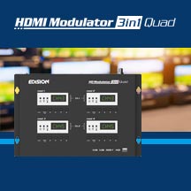NEUE DIGITALE HDMI MODULATOR 3IN1 QUAD