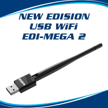 Der Neue EDISION USB WLAN Adapter! USB WiFi EDI-MEGA 2