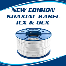 NEUE EDISION KOAXIALKABEL-SERIE ICX und OCX