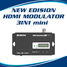 NEO MODULATOR EDISION. Το HDMI MODULATOR 3in1 mini!