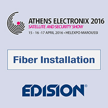 Fiber Installation Athens Electronics 2016