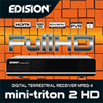 NEW EDISION MINITRITON 2 HD DVB-T RECEIVER!