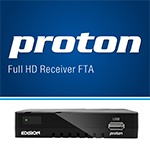 NEW F.T.A. DVB-S2 RECEIVER, EDISION PROTON!